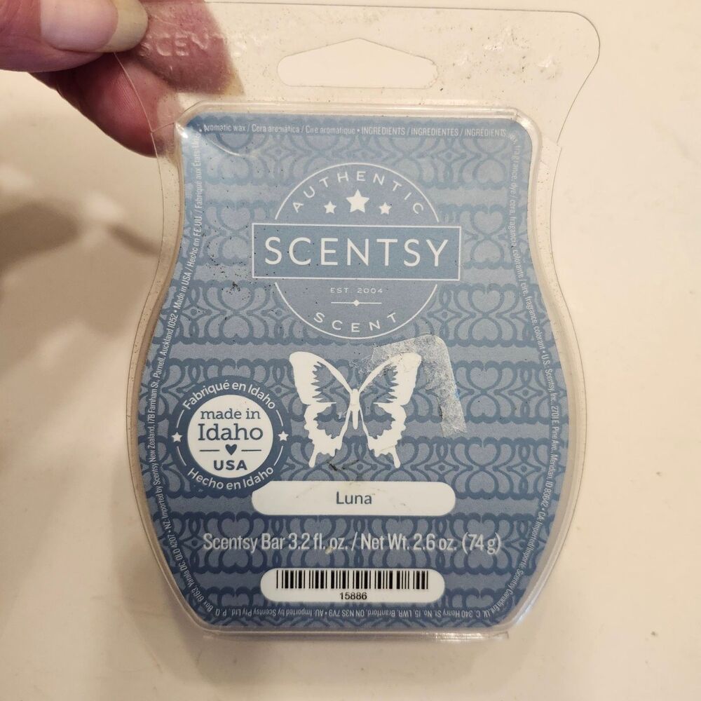 Scentsy Luna Wax Bar 3.2 fl oz / 2.6 oz (74g) Home Fragrance Wax Melts